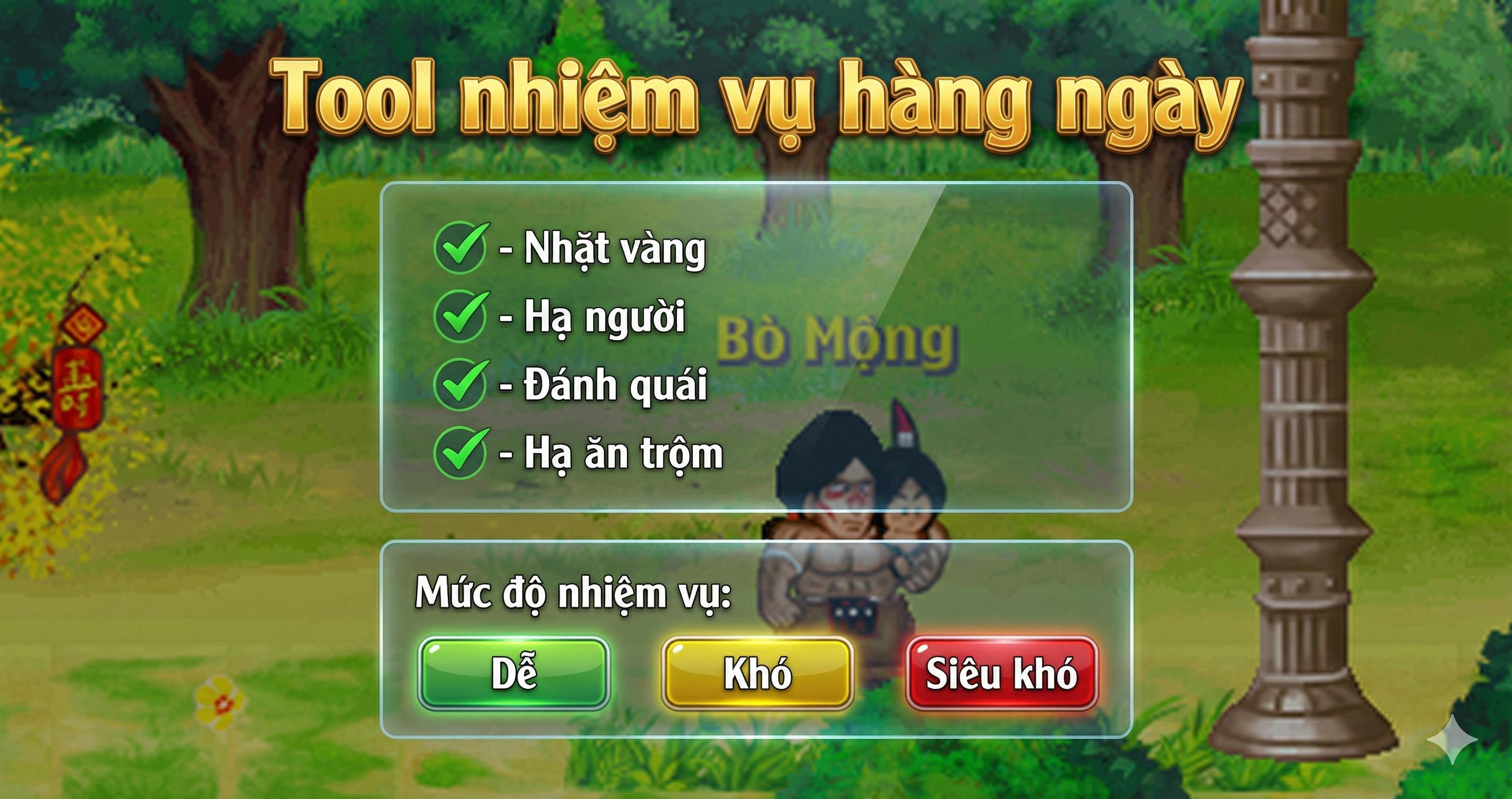 AUTO NHIỆM VỤ HÀNG NGÀY