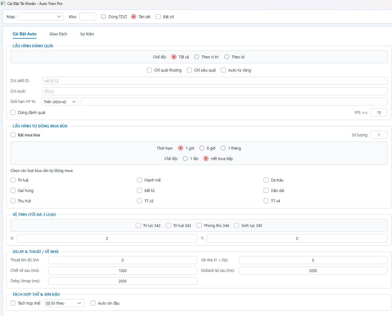 AUTO ĐÁNH QUÁI PRO - Demo 2